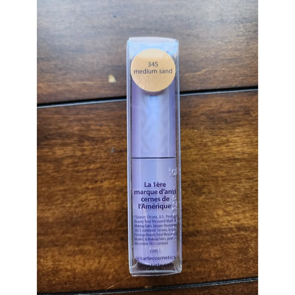 Tarte Shape Tape Blur Concealer Stick 34S Medium Sand 2.2g 0.077oz NIB